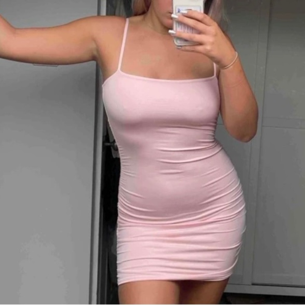Pink dress